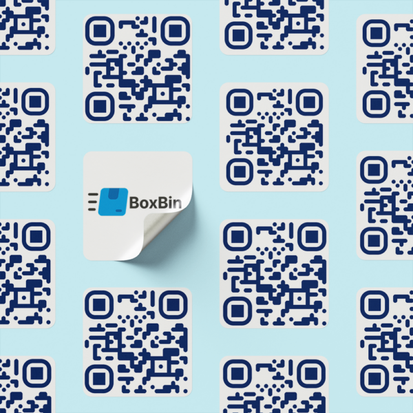 Single Page (24 Tags) (Size: Small) BoxBin Tag – Avery Compatible (22805)